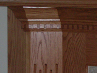 Detail of Fireplace Mantle